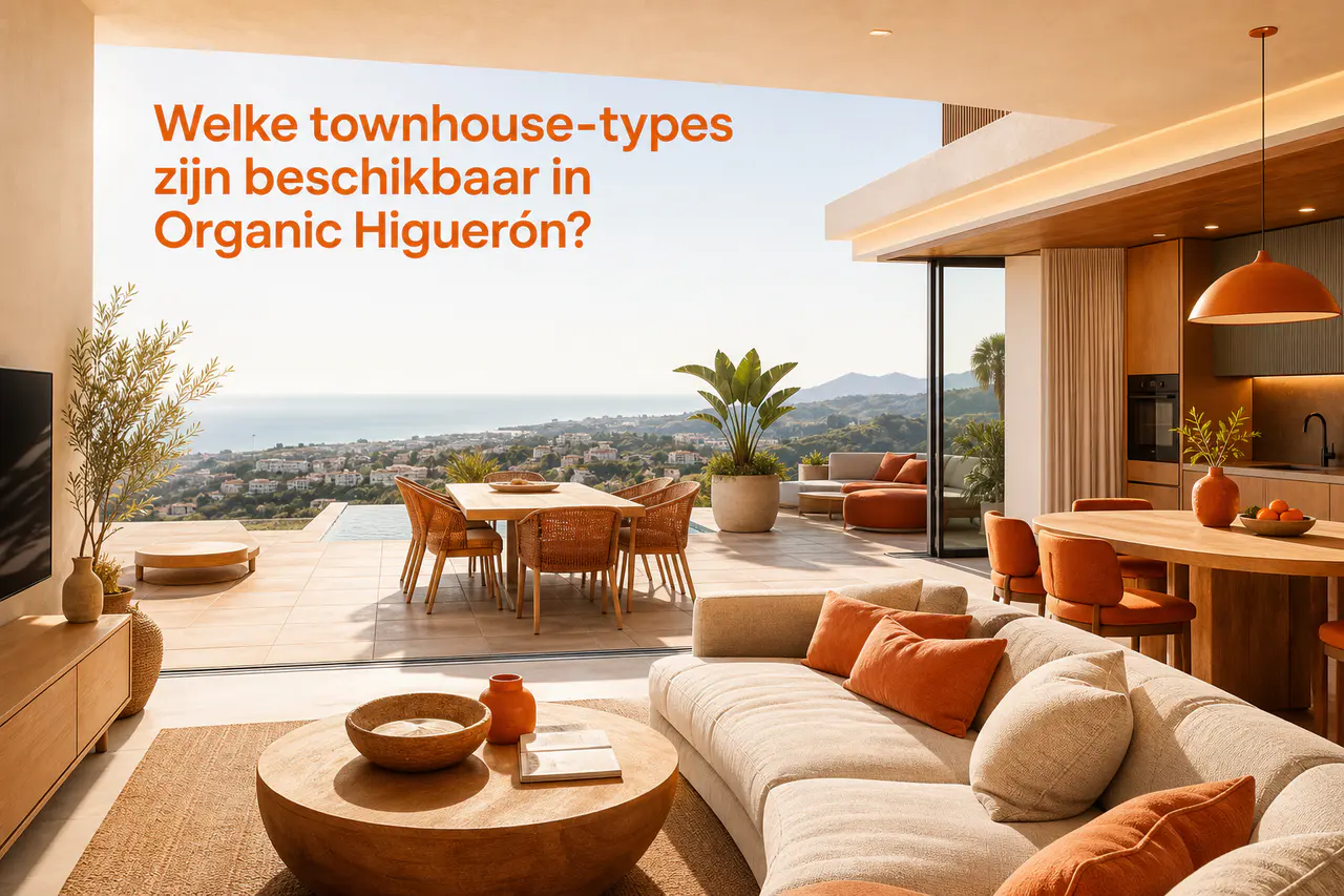 Organic Higuerón townhouse en luxe nieuwbouw aan de Costa del Sol