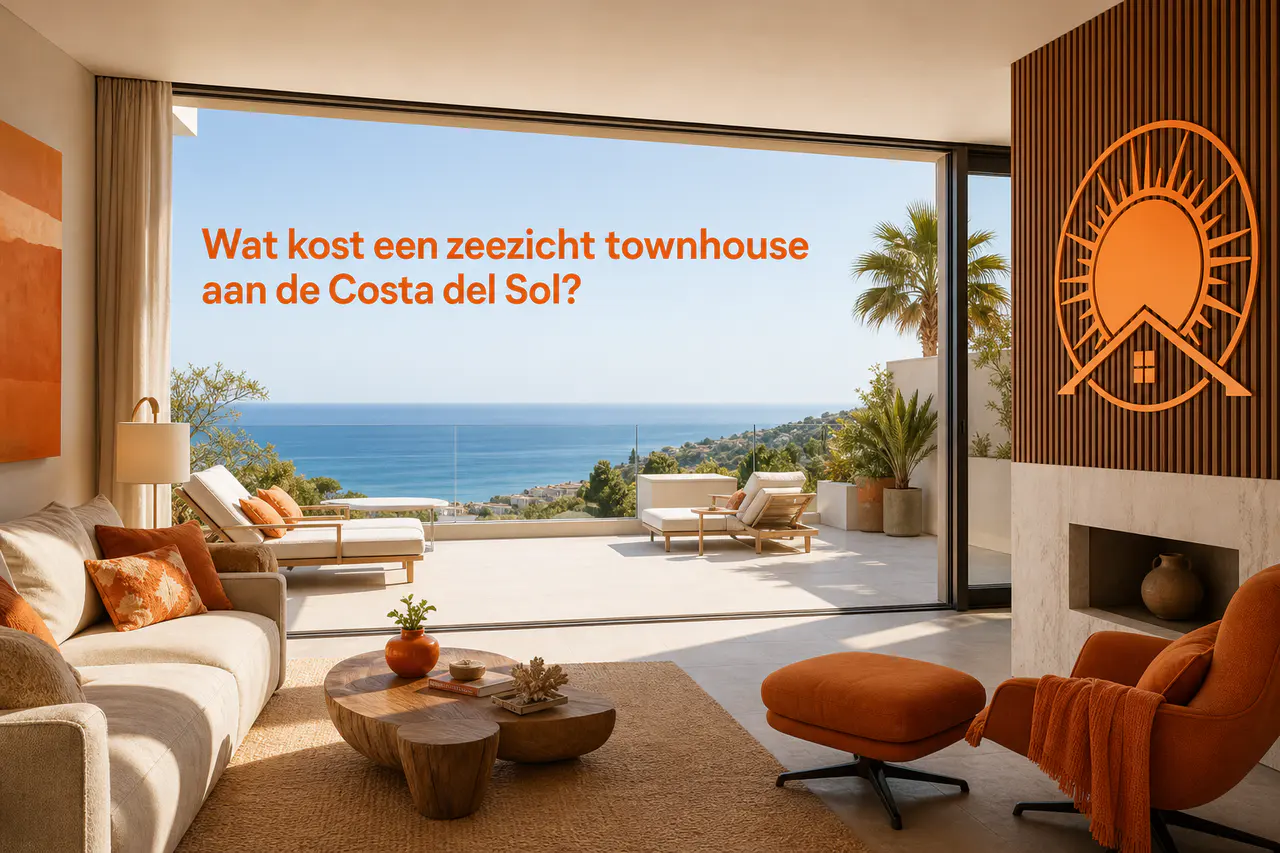Townhouse met zeezicht aan de Costa del Sol bij Organic Higuerón