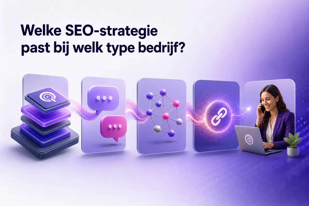 Workflow van SEO naar AEO GEO en AI-leads